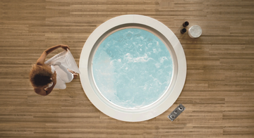 BOLLA SFIORO - Hydromassage round bathtub by Gruppo Geromin - view 3